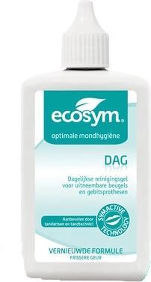Ecosym Dag Gel - Kunstgebitreiniging - 100 Ml 3 Ecosym Dag Gel - Kunstgebitreiniging - 100 Ml - Afbeelding 3