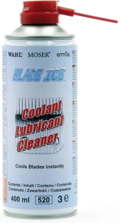 Moser Wahl Blade Ice Spray - 400 Ml -Verzorgingsproducten 646x1200