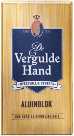 Vergulde Hand Aluinblok - 75gr -Verzorgingsproducten 650x1200