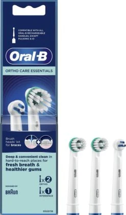 Oral B Oral-B Ortho Care - Opzetborstels - 3 Stuks -Verzorgingsproducten 706x1200