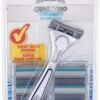 Wilkinson Sword Quattro Titanium Sensitive Scheerapparaat + 9 Scheermessen
