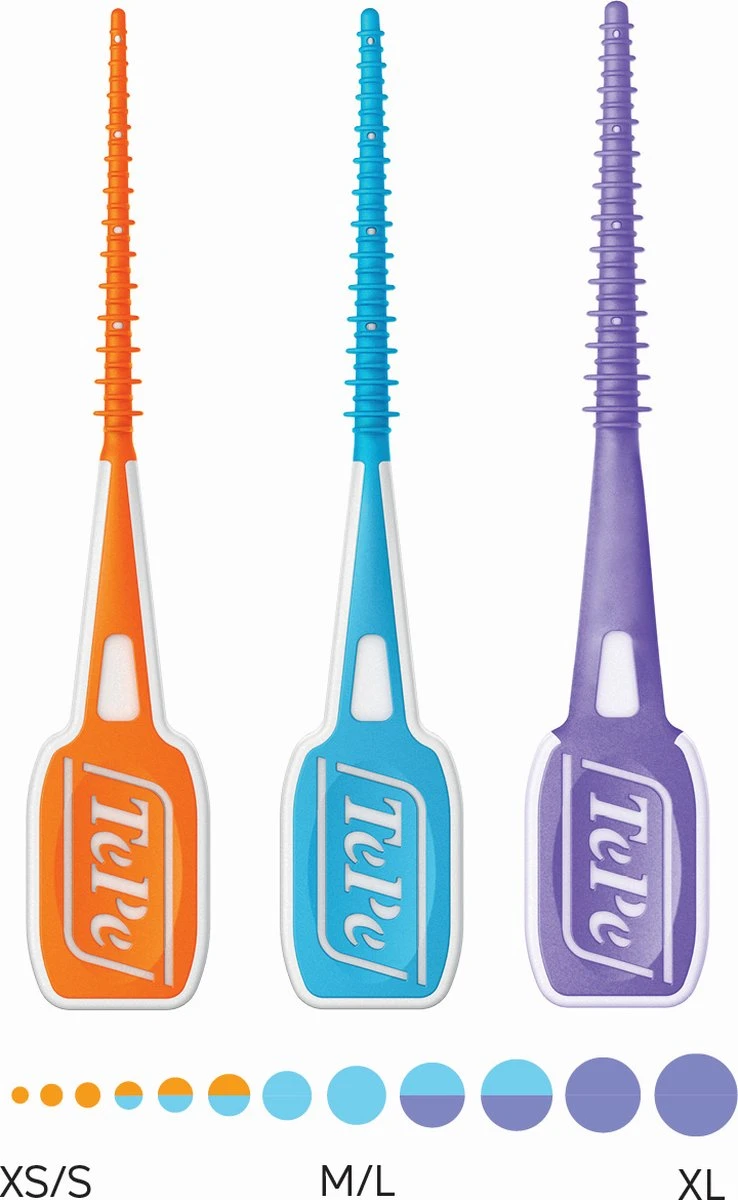 TePe EasyPick Oranje Maat XS/S – 60 Stuks 3 TePe EasyPick Oranje Maat XS/S – 60 Stuks - Afbeelding 3