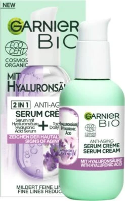 Garnier Bio Anti-Aging Serum Cream Met Hyaluronzuur - 50 Ml -Verzorgingsproducten 749x1200
