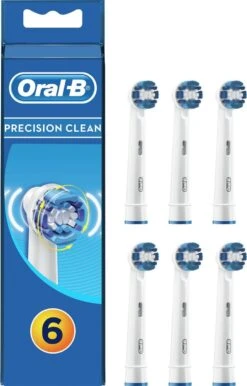 Oral B Oral-B Precision Clean - Opzetborstels - 6 Stuks - Wit 17 Oral B Oral-B Precision Clean - Opzetborstels - 6 Stuks - Wit -Verzorgingsproducten 768x1200 3