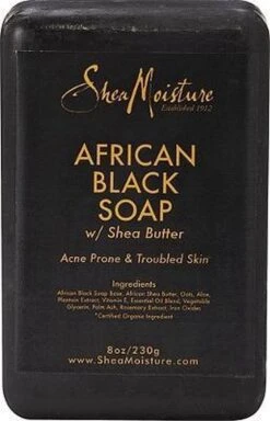 Shea Moisture African Black Soap - Soap Bar - 230 Gr -Verzorgingsproducten 771x1200 1