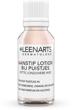 Drs Leenarts Aanstiplotion - Anti Puistjes - Lotion - Gezichtsverzorging - Puistjes Verwijderen - Parfumvrij - 15ml