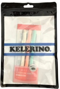 KELERINO. Dermaplaning - Wenkbrauw Scheermesjes - Eyebrow Razor - Inklapbaar - 3 Stuks -Verzorgingsproducten 805x1200