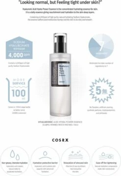 CosRx Hyaluronic Acid Hydra Power Essence 100ml. -Verzorgingsproducten 825x1200