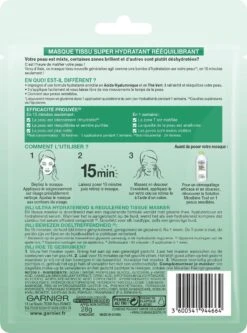 Garnier Skinactive Face Hydra Bomb Gezichtsmasker Gemengde Huid - 5 Stuks -Verzorgingsproducten 891x1200 3