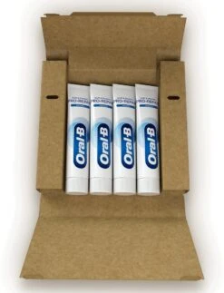 Oral B Oral-B Tandvlees & Glazuur Pro-Repair Origineel - Voordeelverpakking 4 X 100 Ml - Tandpasta Verpakt In Gerecycleerd Karton -Verzorgingsproducten 918x1200 2