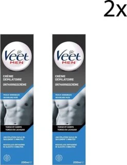 Veet - Men - Ontharingscrème - Gevoelige Huid - 2 X 200 Ml 28 Veet - Men - Ontharingscrème - Gevoelige Huid - 2 X 200 Ml -Verzorgingsproducten 921x1200 2