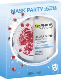 Garnier SkinActive Hydra Bomb Tissue Masker - Gezichtsmasker - 5 Stuks -Verzorgingsproducten 927x1200 2
