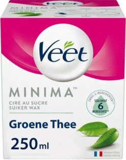 Veet - Warme Wax - Orientaalse Ontharings Wax - Minima - Groene Thee - 250 Ml