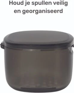 Gebitsbakje - Beugelbakje - Incl. Lekbakje - Roze - Voor - Beugel - Kunstgebit - Prothese - Beugelbakje - Beugeldoosje - Bakje -Verzorgingsproducten 956x1200 3
