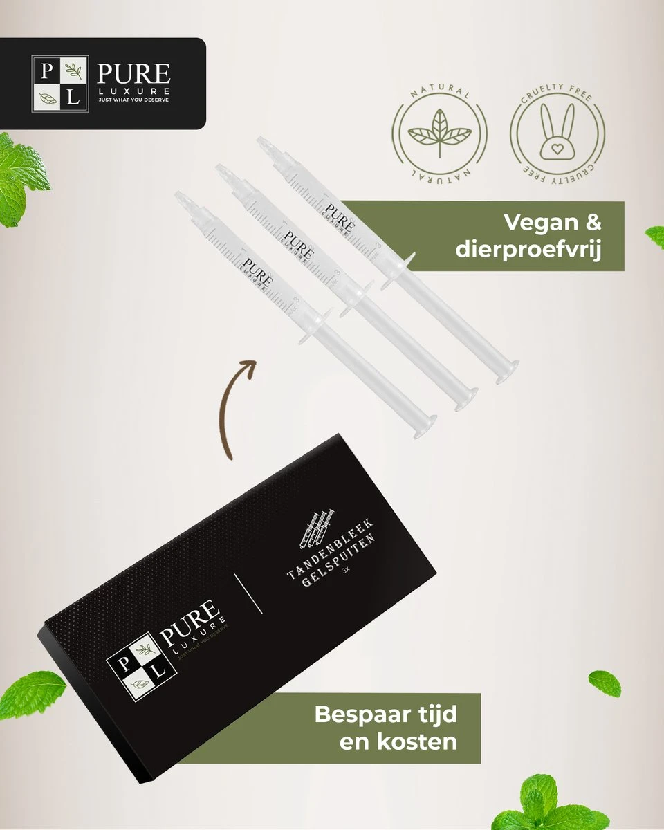 3x Navulling Tanden Bleekgel Spuiten ZONDER Peroxide - Refill Gel - Navulling - Veilig Tanden Bleken - Witte Tanden - Teeth Whitening - Valentijnsdag Cadeau 4 3x Navulling Tanden Bleekgel Spuiten ZONDER Peroxide - Refill Gel - Navulling - Veilig Tanden Bleken - Witte Tanden - Teeth Whitening - Valentijnsdag Cadeau - Afbeelding 4