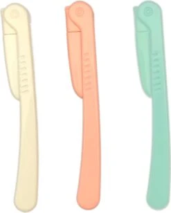 KELERINO. Dermaplaning - Wenkbrauw Scheermesjes - Eyebrow Razor - Inklapbaar - 3 Stuks -Verzorgingsproducten 963x1200