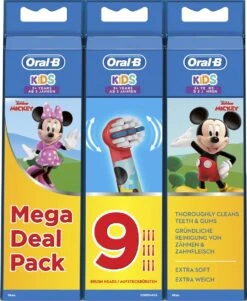 Oral B Oral-B Kids Opzetborstels Met Disney Mickey Mouse-figuren, 9 Stuks -Verzorgingsproducten 984x1200 1
